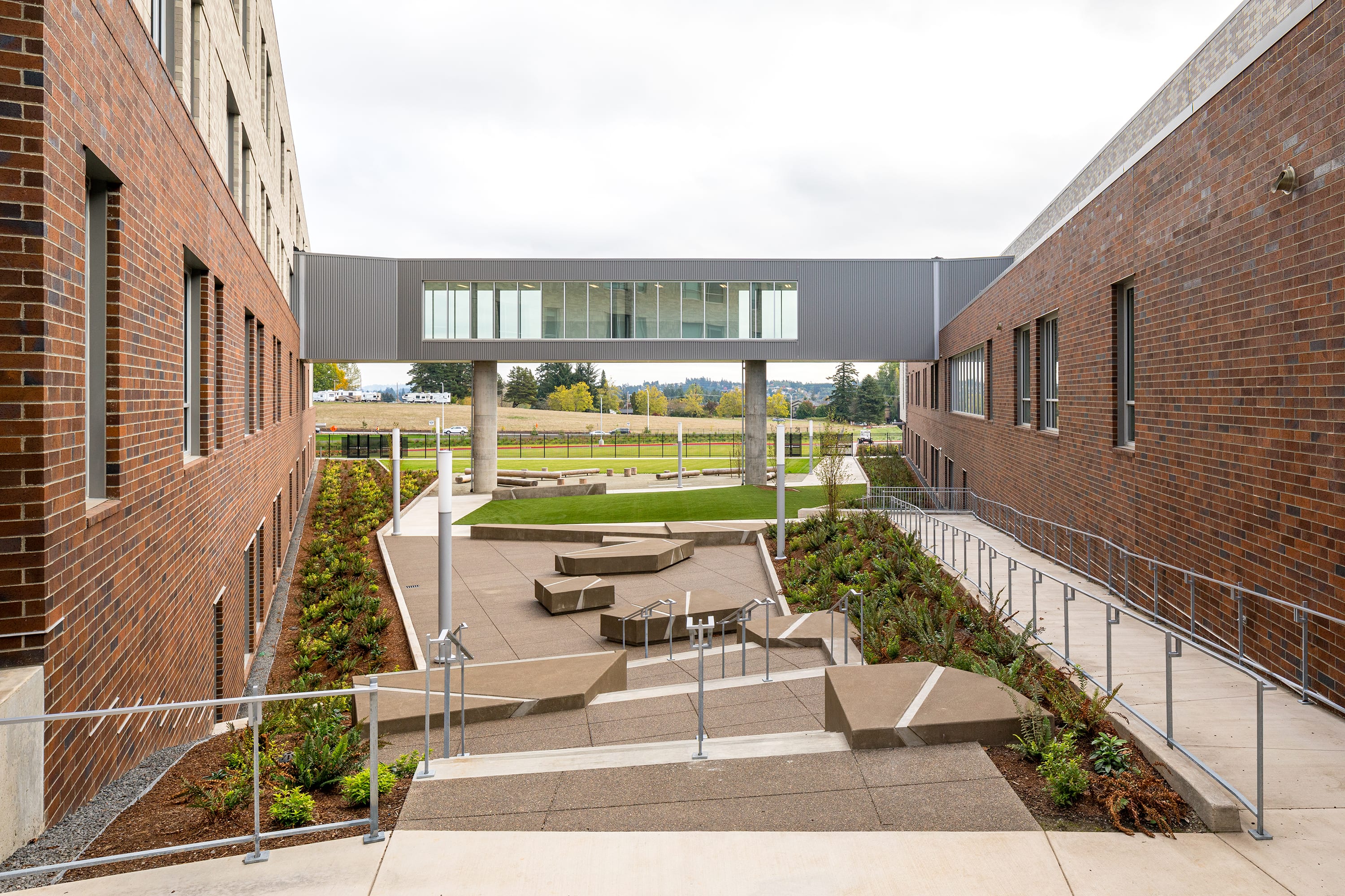 Case Study New Sherwood High School BRIC Architecture BRIC