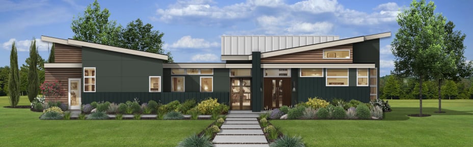 Our Favorite Green Exterior House Colors - brick&batten