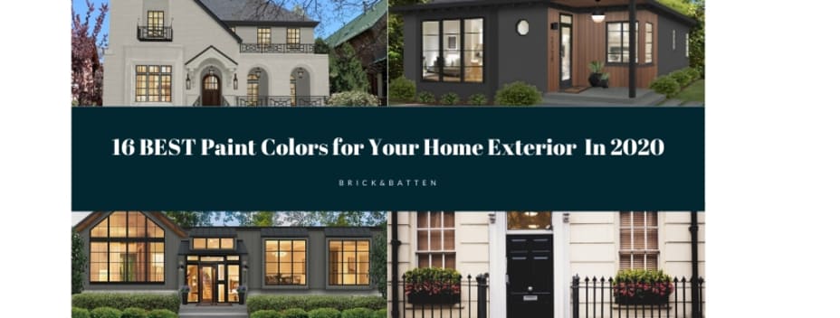 Our Favorite Green Exterior House Colors - brick&batten