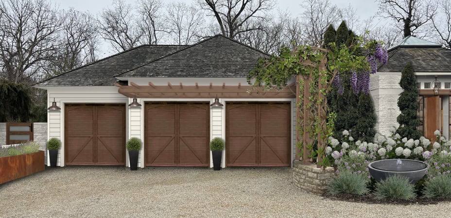 Portero Pasto embargo How to Make Your Garage Door Ideas a Reality - brick&batten