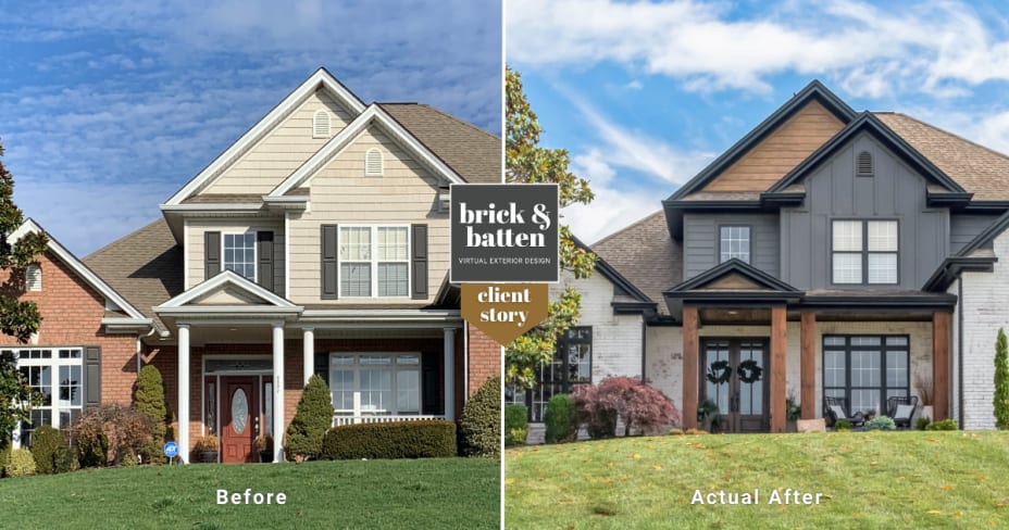 Whitewash exterior brick 2025