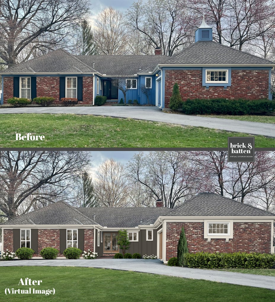 The Power of Exterior House Paint Colors - brick&batten