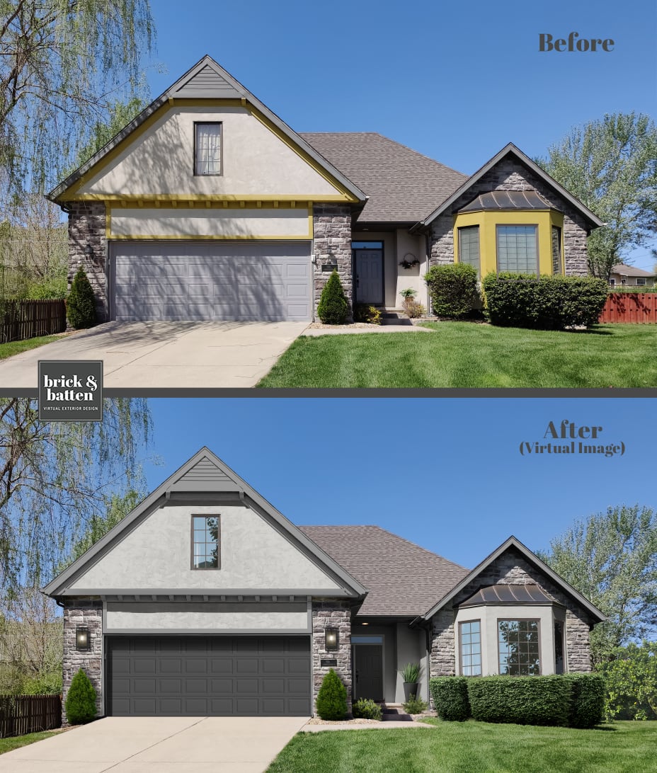 The Power of Exterior House Paint Colors - brick&batten