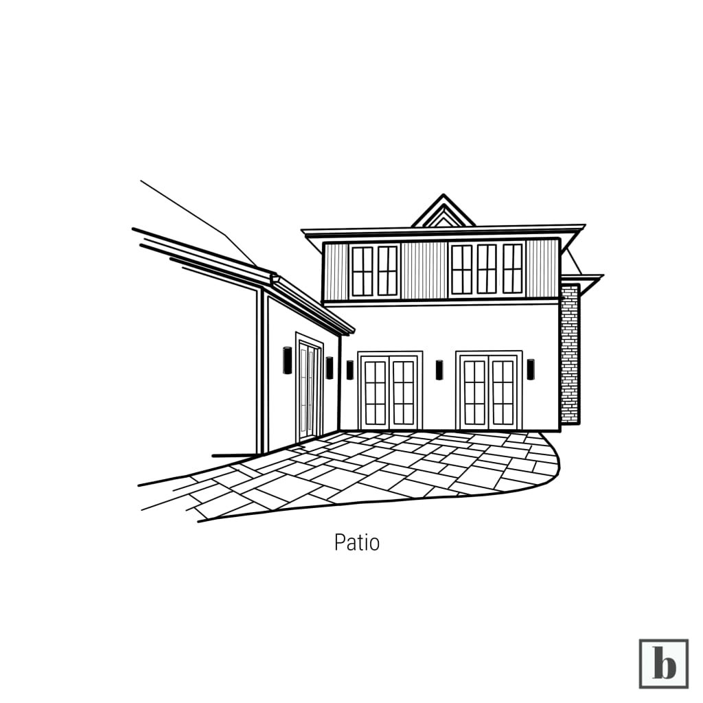 Patio illustration