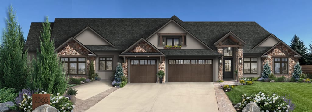 rustic house