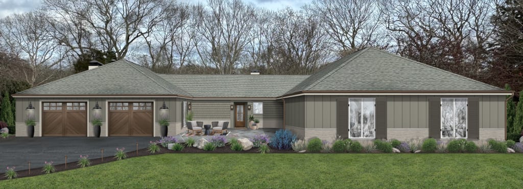 soft green house showcasing timeless exterior paint colors