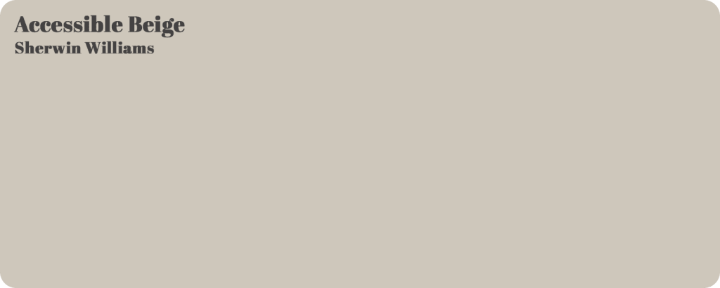 Accessible Beige