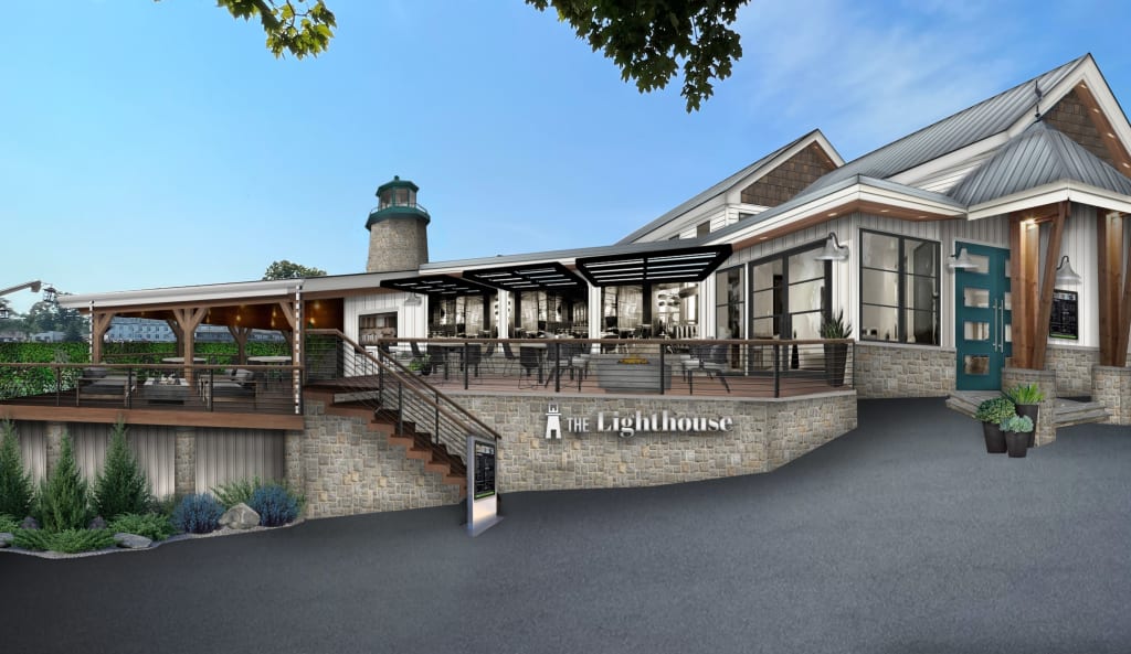Exterior design for a restaurant