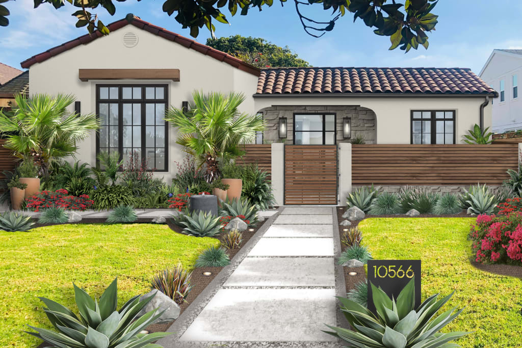 home with weatherproof elements