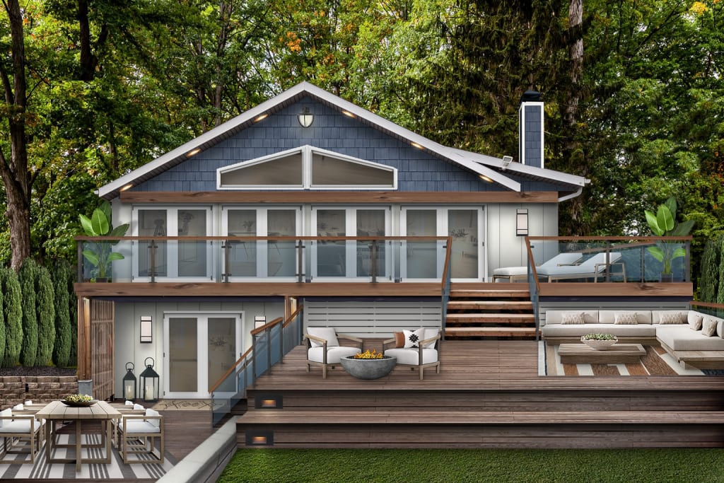 Michigan lake house exterior revision 2