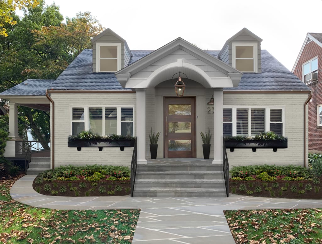 The after rendering of Marybeth Lavery's home in Hershey, PA