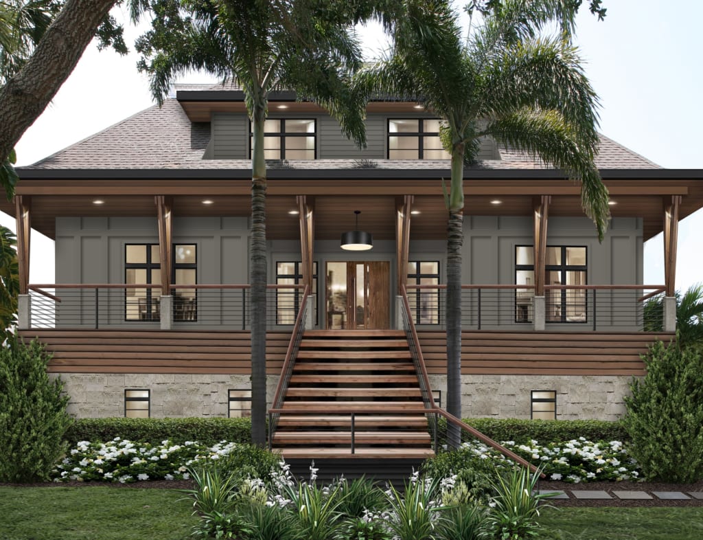 Coastal Bungalow Home