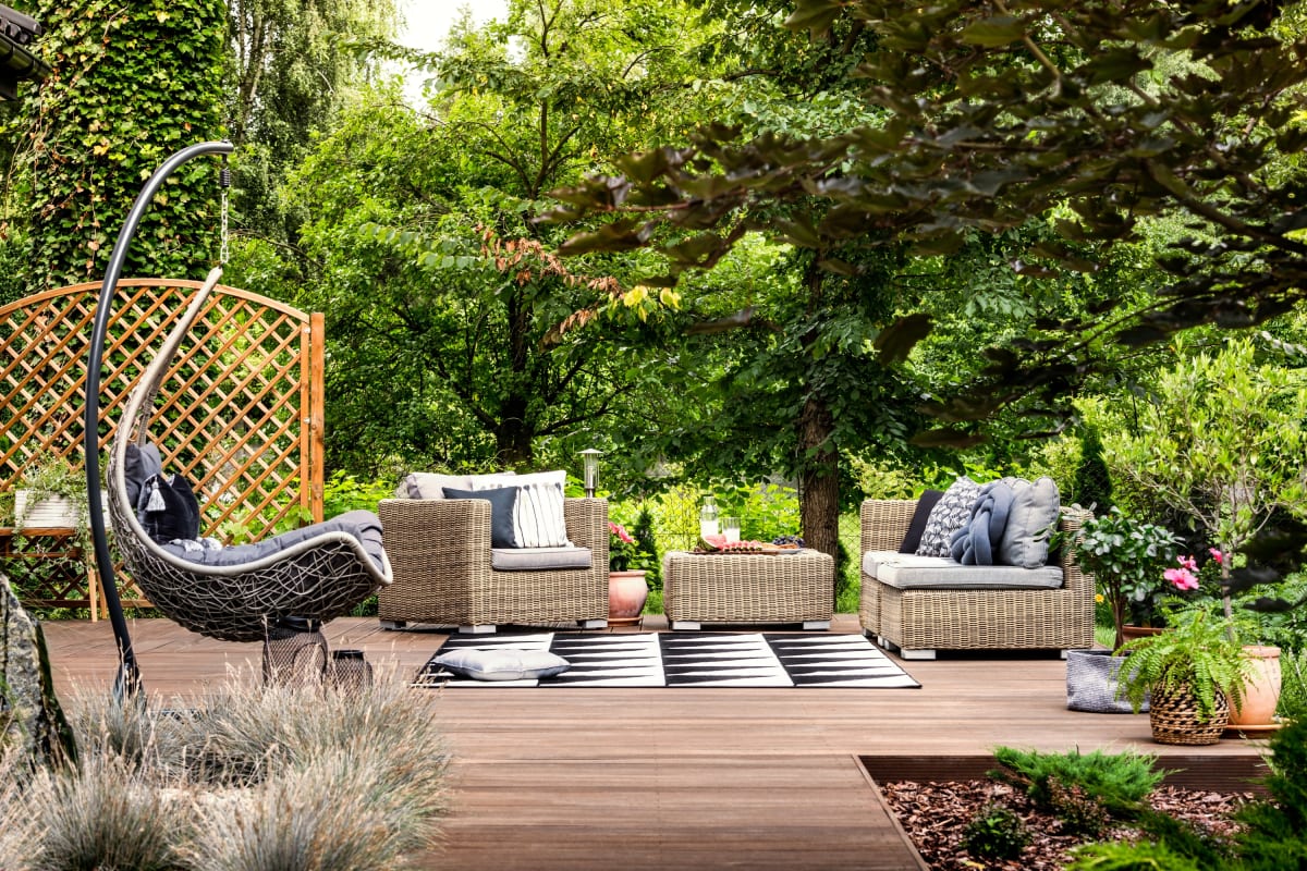 outdoor porch