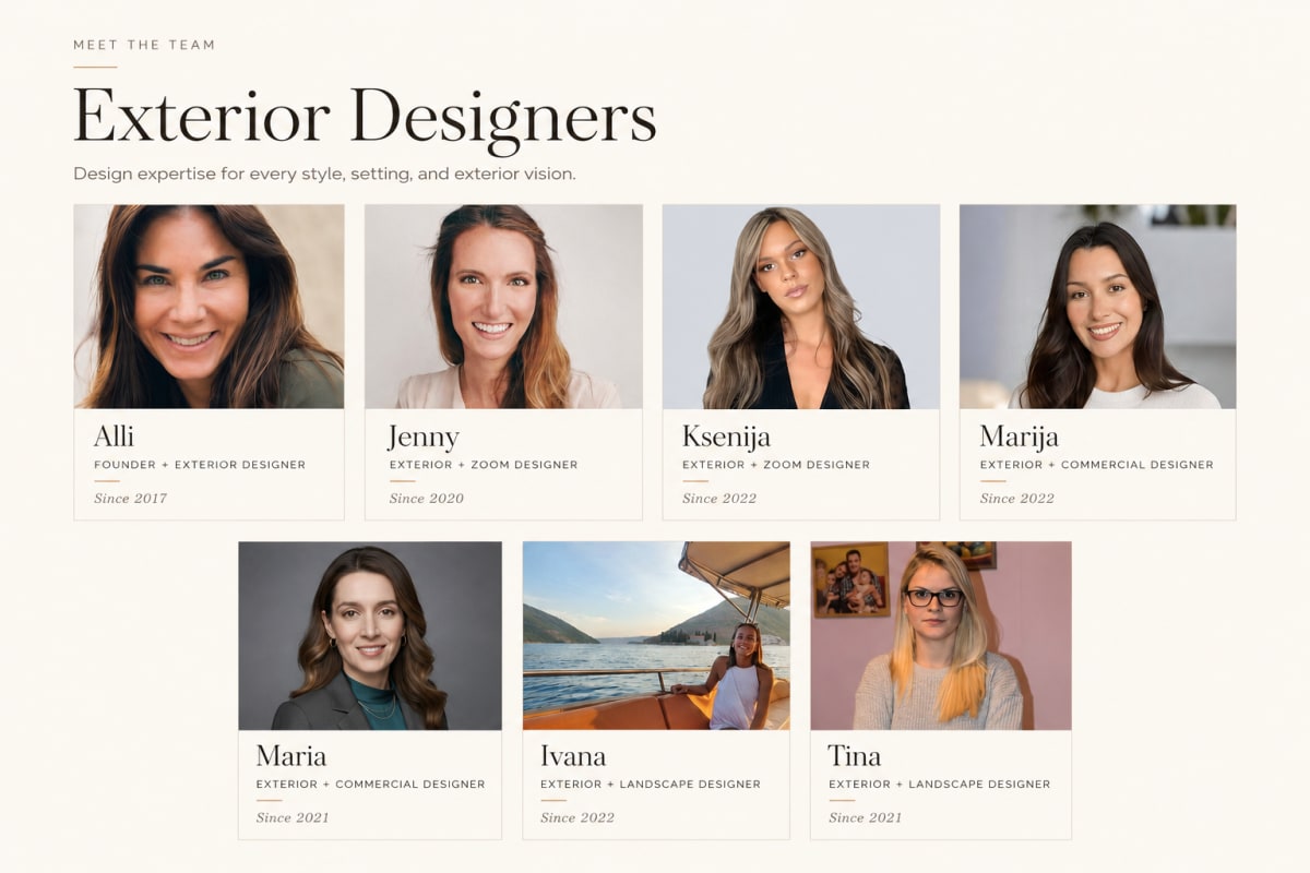Exterior Designers