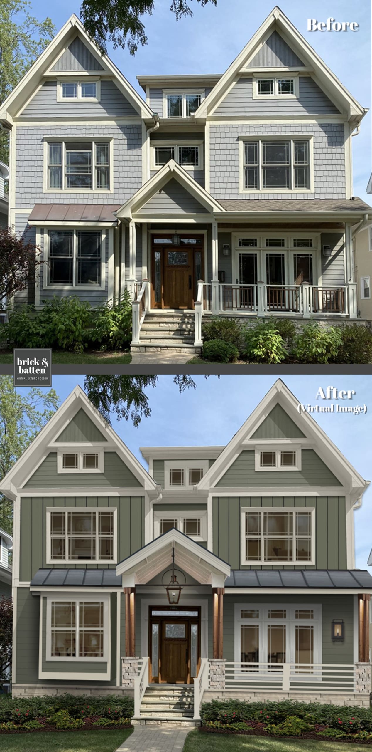 Earthy Green Neighborhood Park James Hardie 2021 Paint Trend