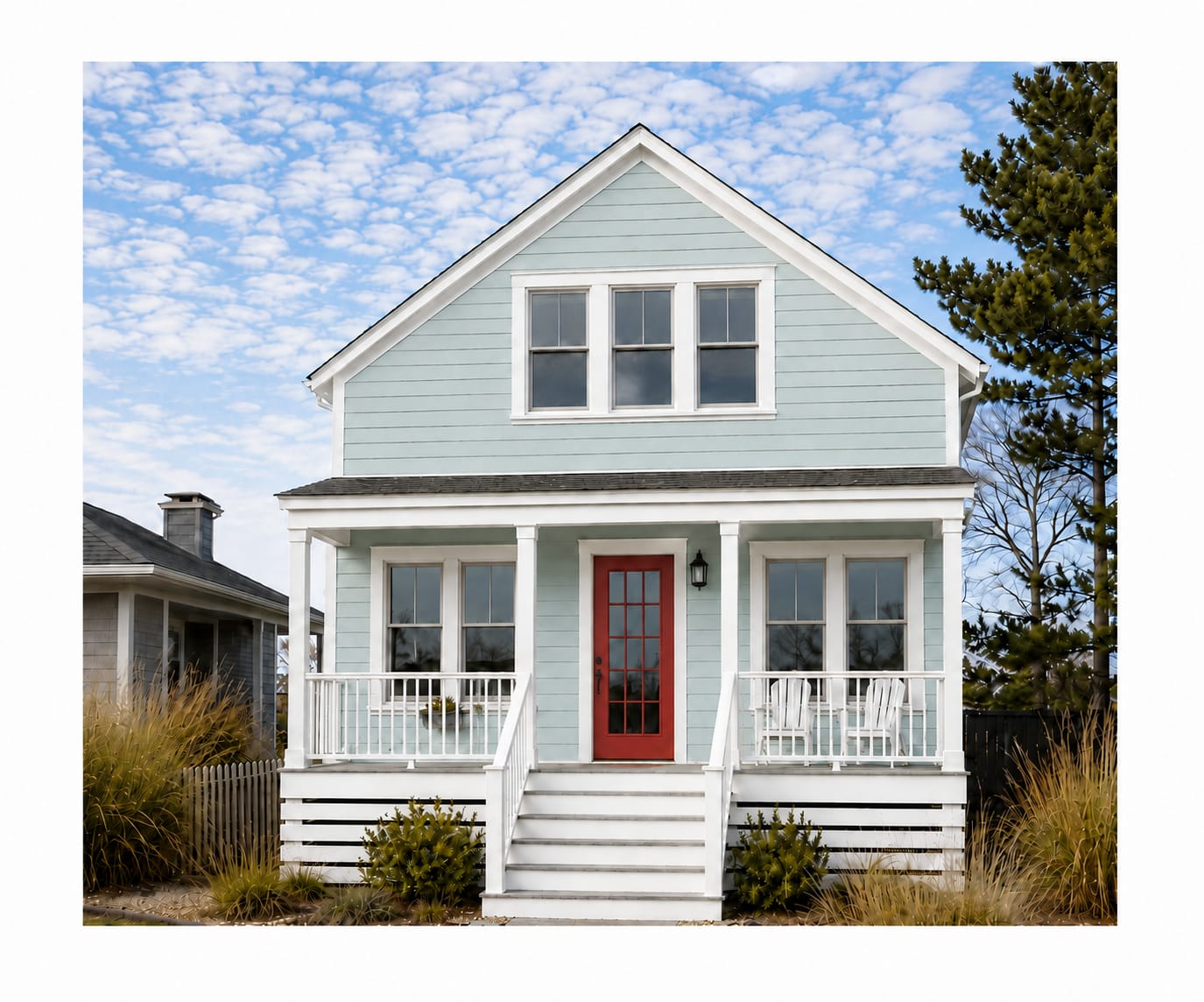 Rendering — Wells, Maine Exterior Transformation