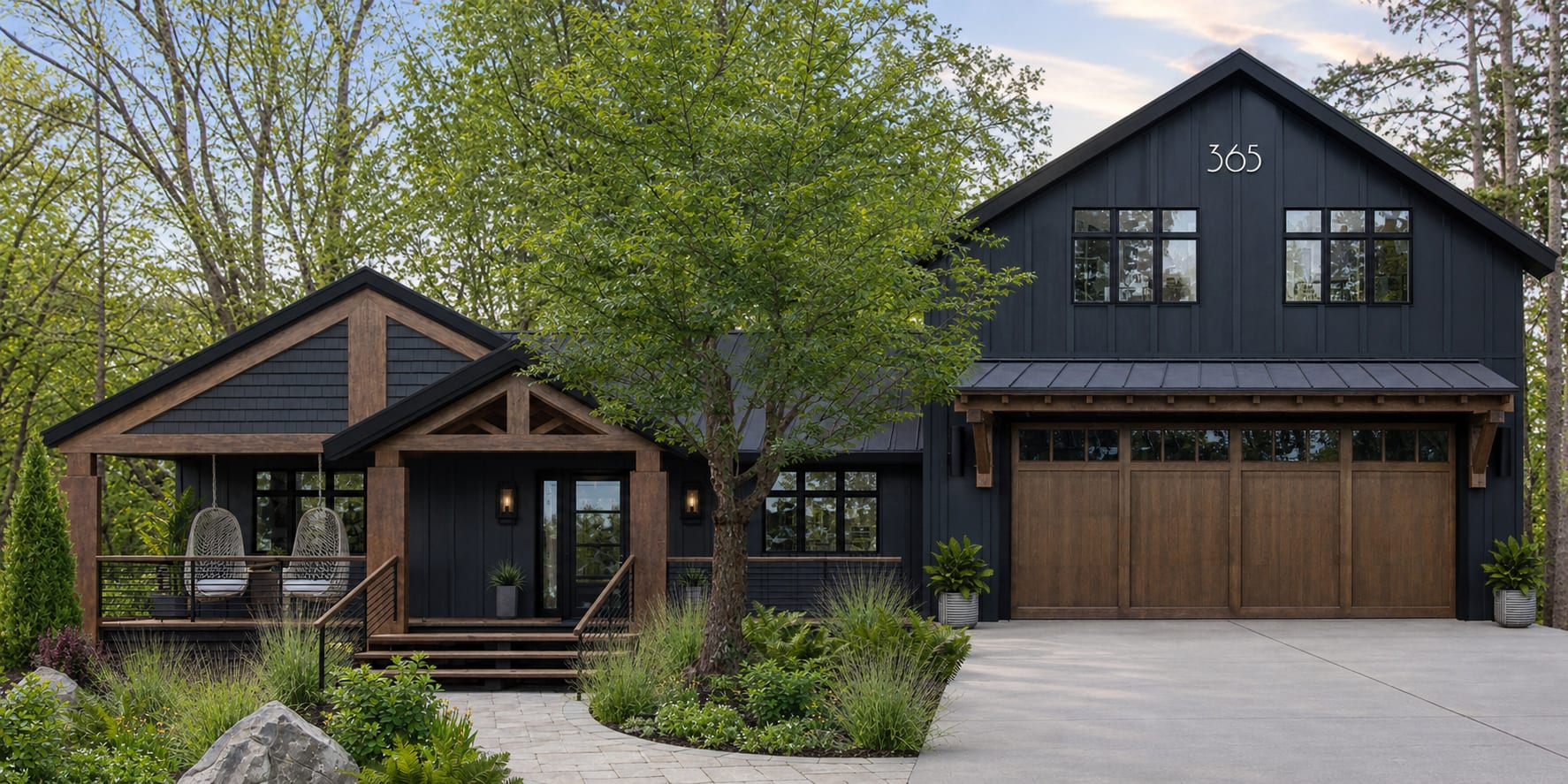 Rendering — Hartwell, GA Exterior Transformation