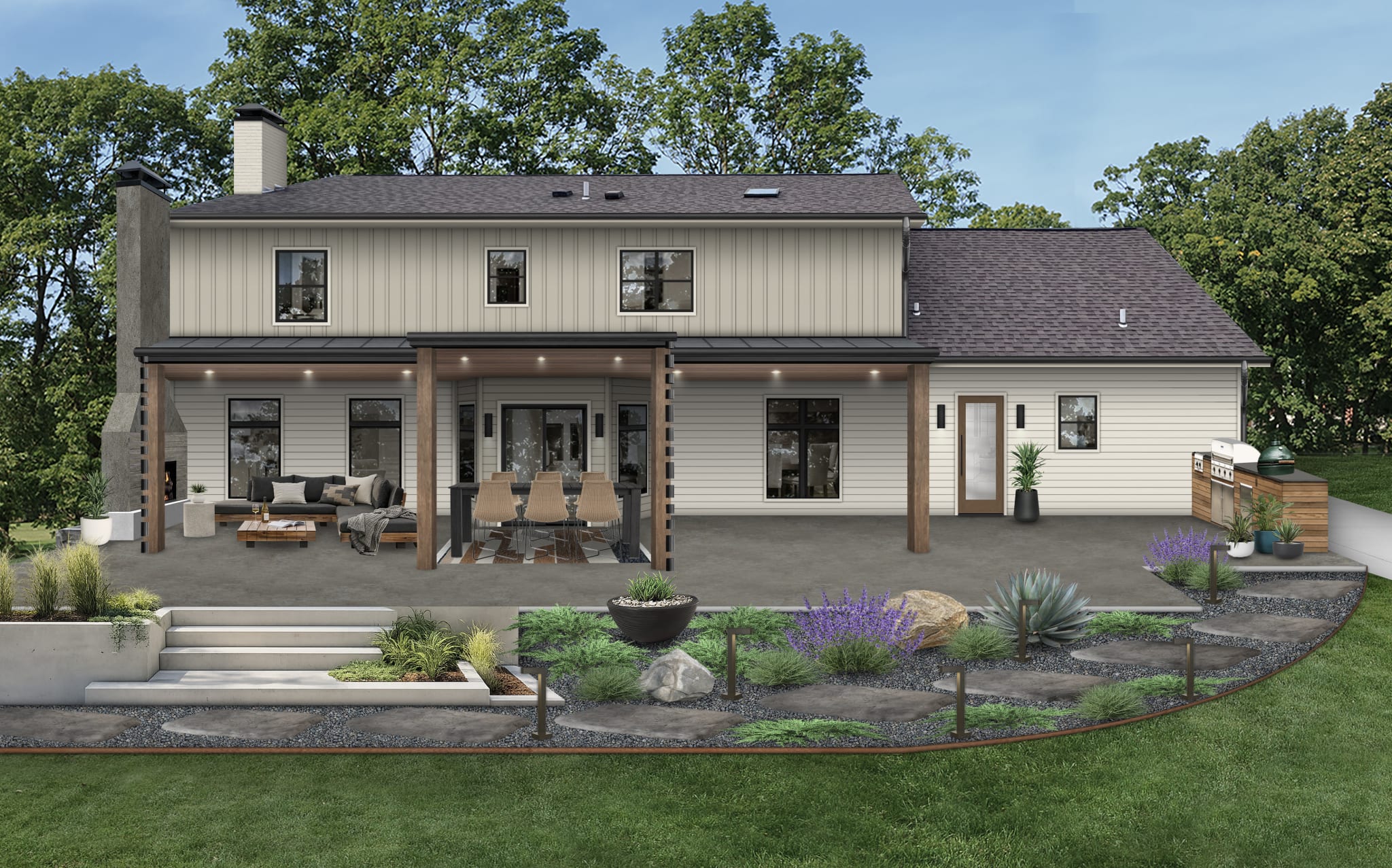 Rendering — Johnstown, PA Exterior Transformation