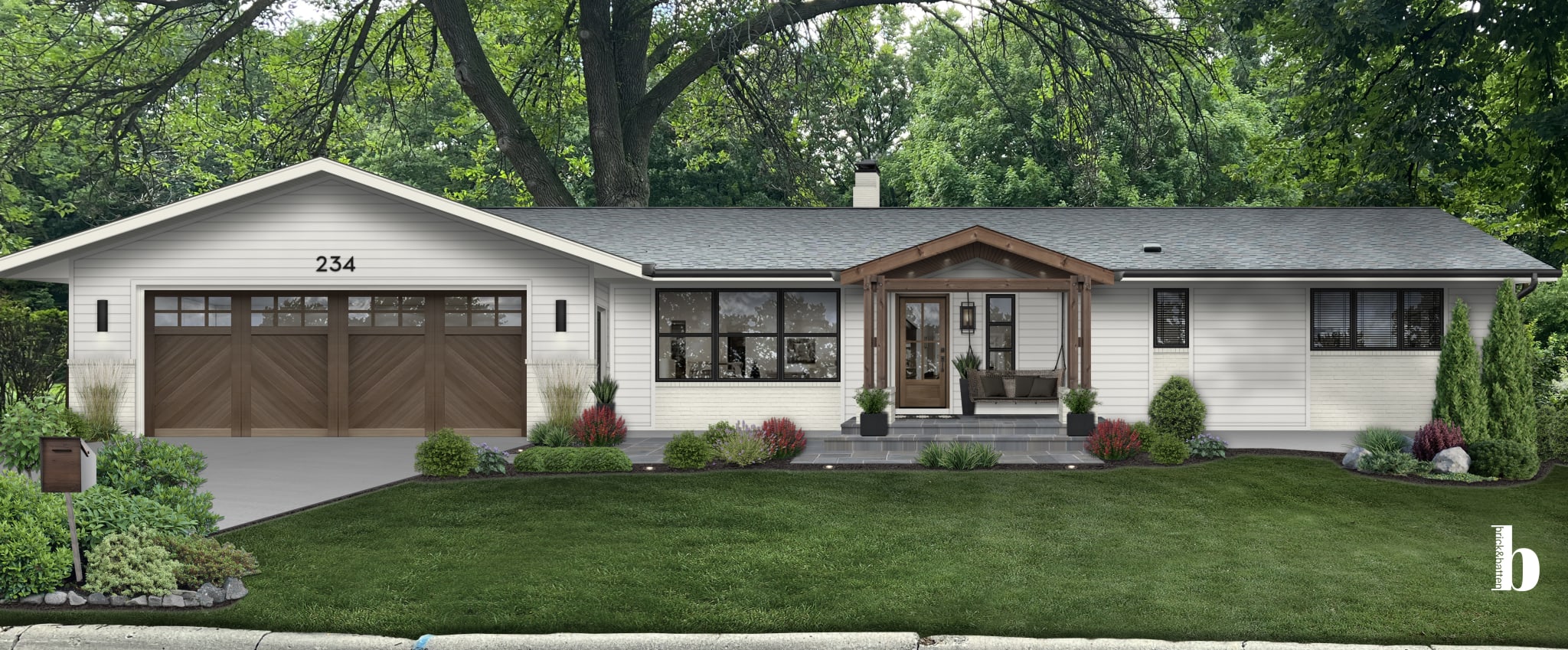 Rendering — Redwood Falls, MN Exterior Transformation