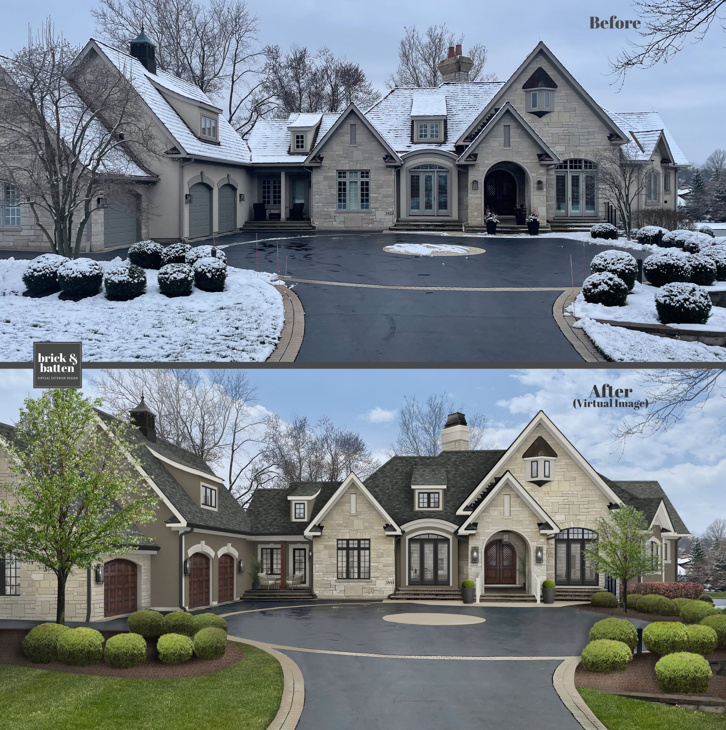 Reimagine Your Home’s Look this Winter - brick&batten