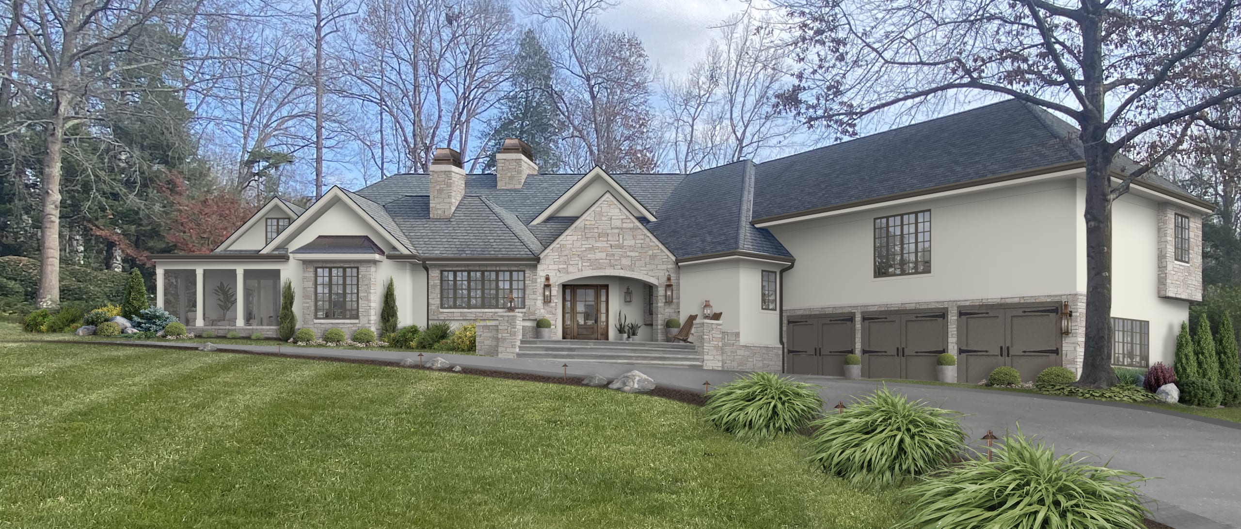 A country manor.