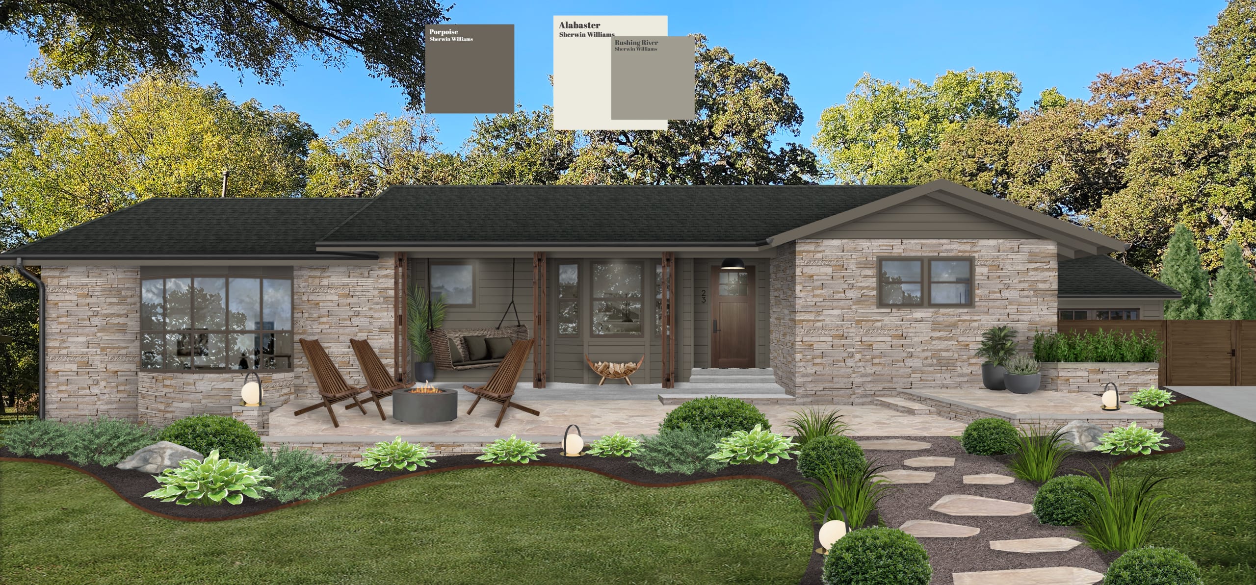 Virtual home rendering
