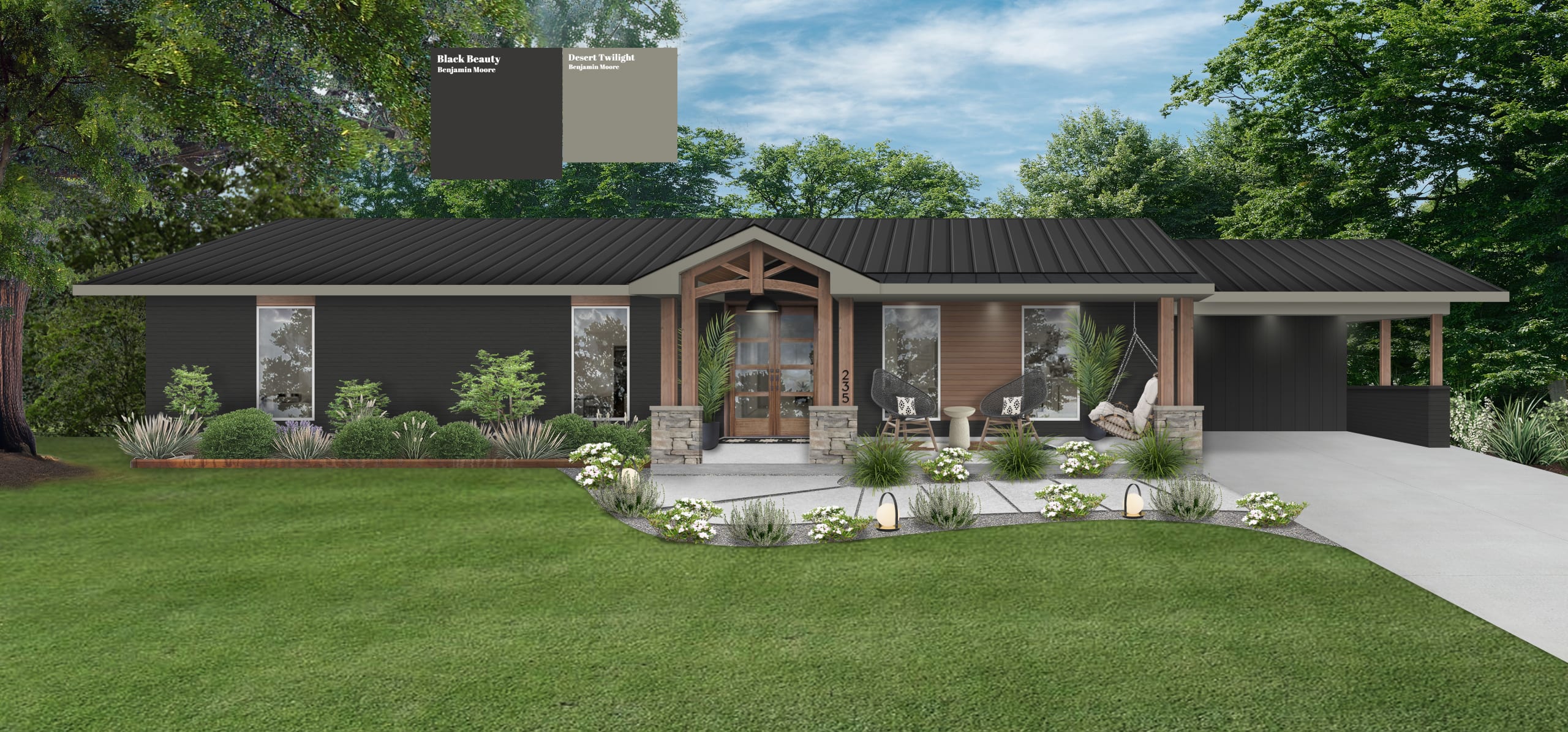 A 2026 home designed by brick&batten.