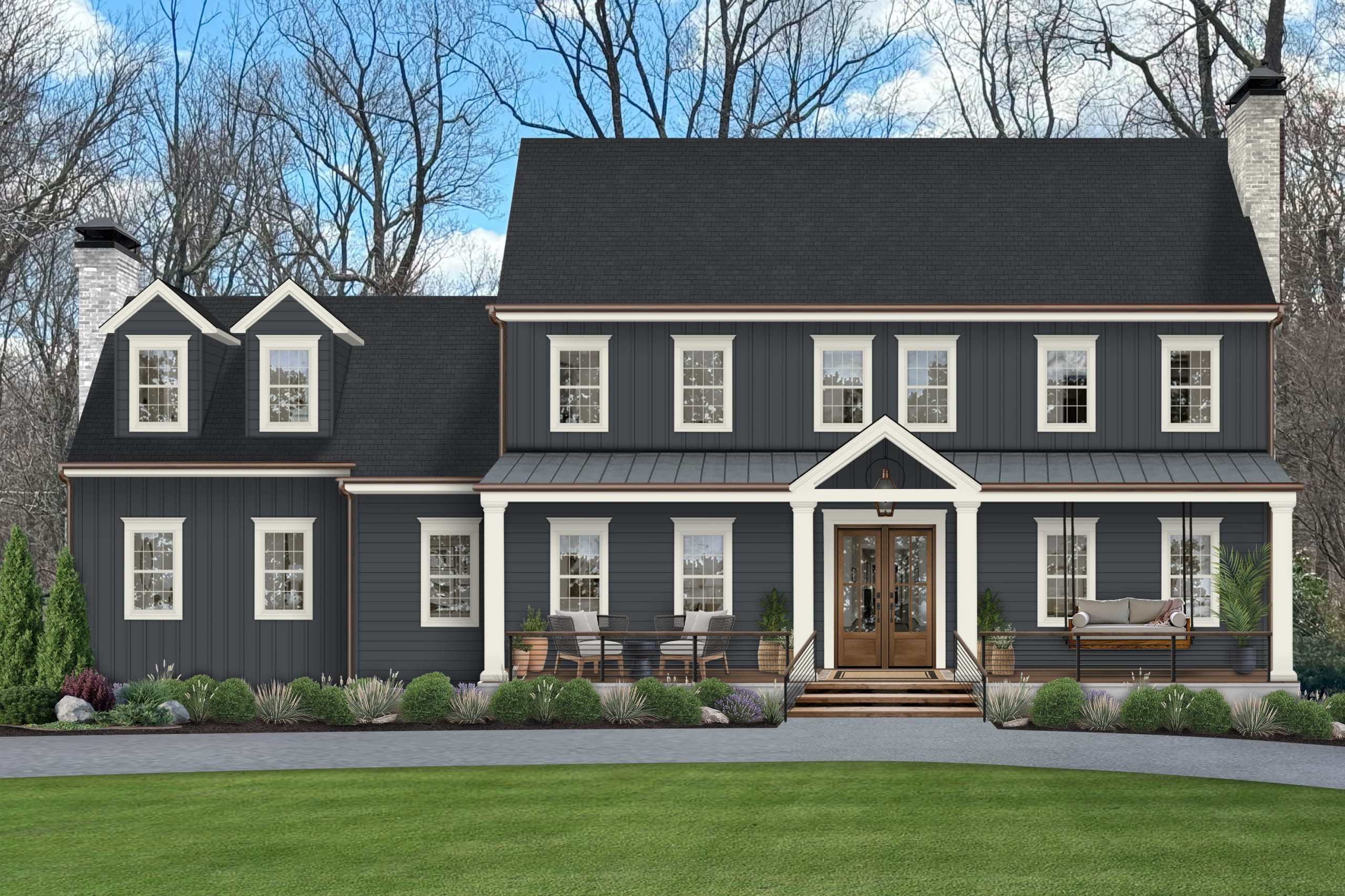 A photo showing the importance of how to pick the right roof, designed by brick&batten.
