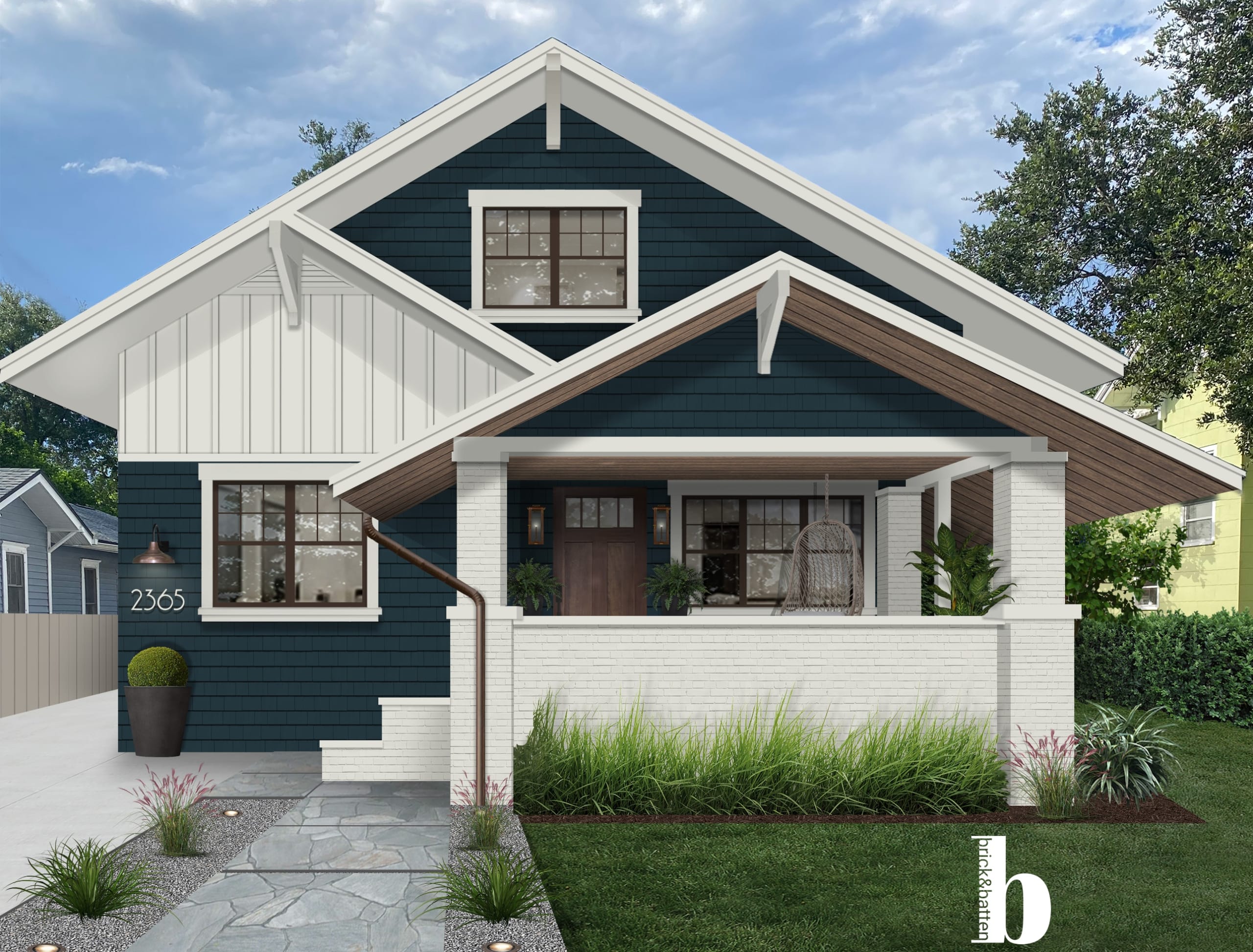 craftsman front door