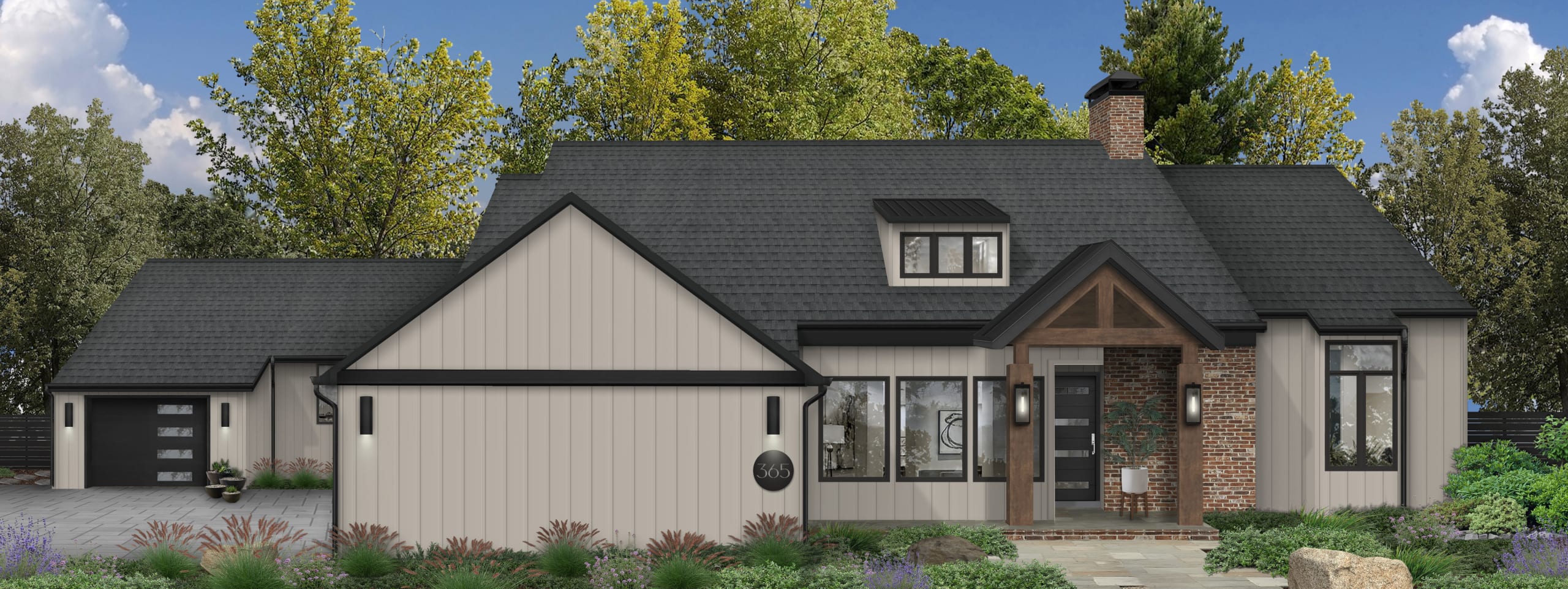 virtual exterior design by b&b