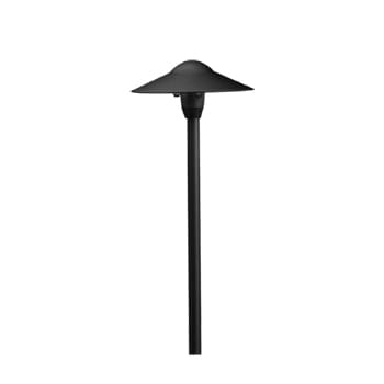 Kichler Landscape Dome Path in Textured Black