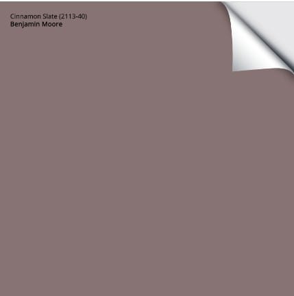 cinnamon slate by benjamin moore paint swatch
