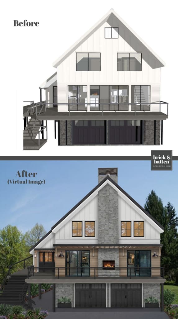 outdoor fireplace