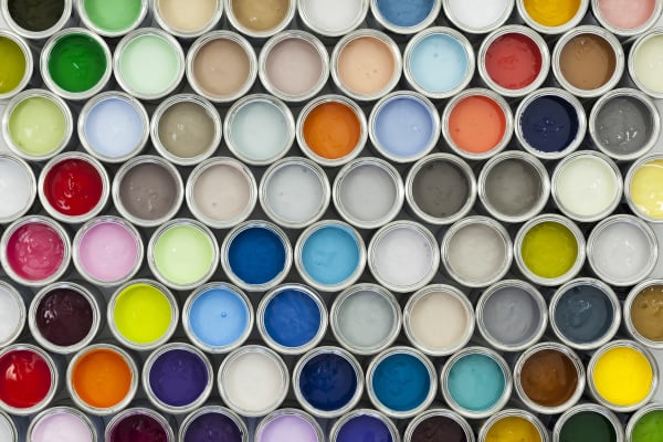 paint cans