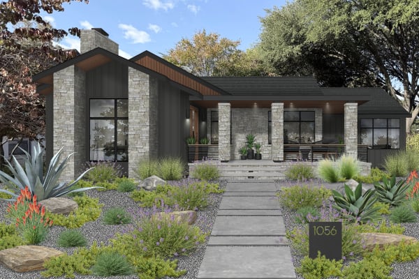 A virtual home designed by brick&batten.
