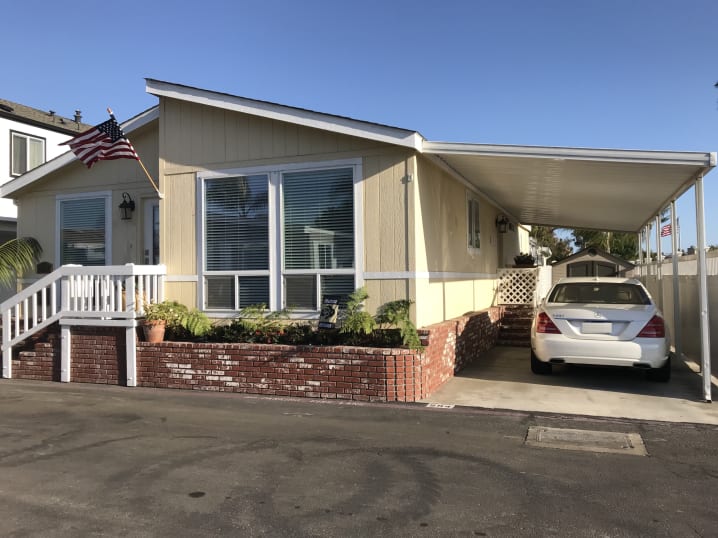 Newport beach bungalow before
