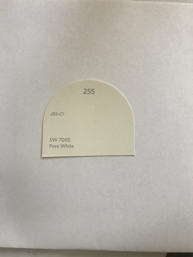 Pure White Sherwin Williams