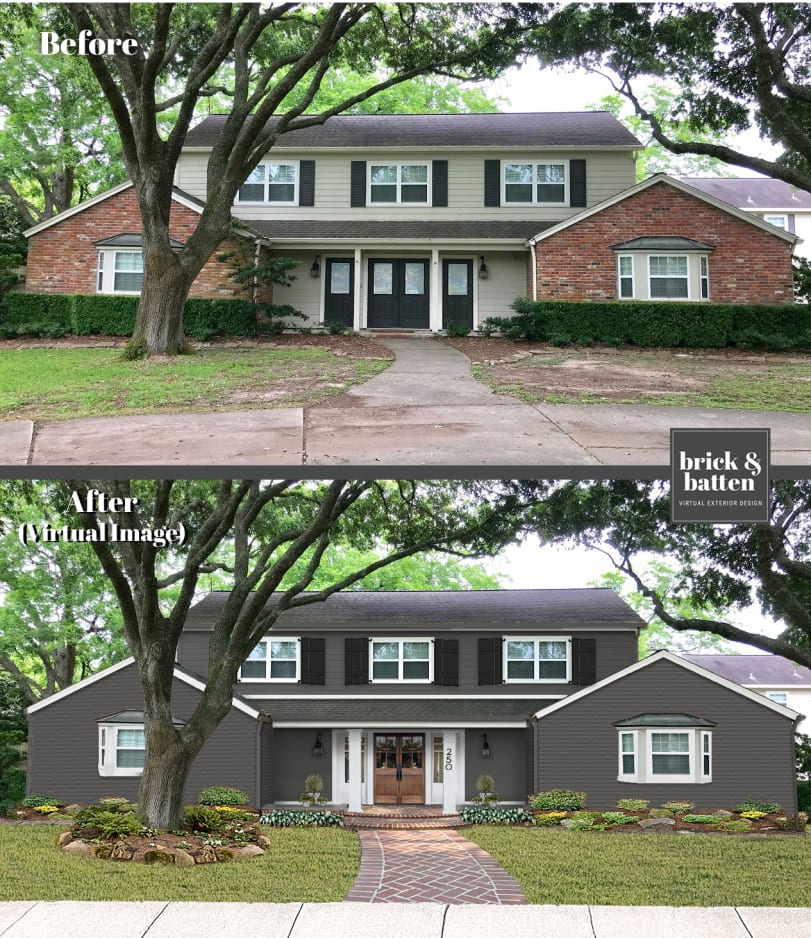 before and after design