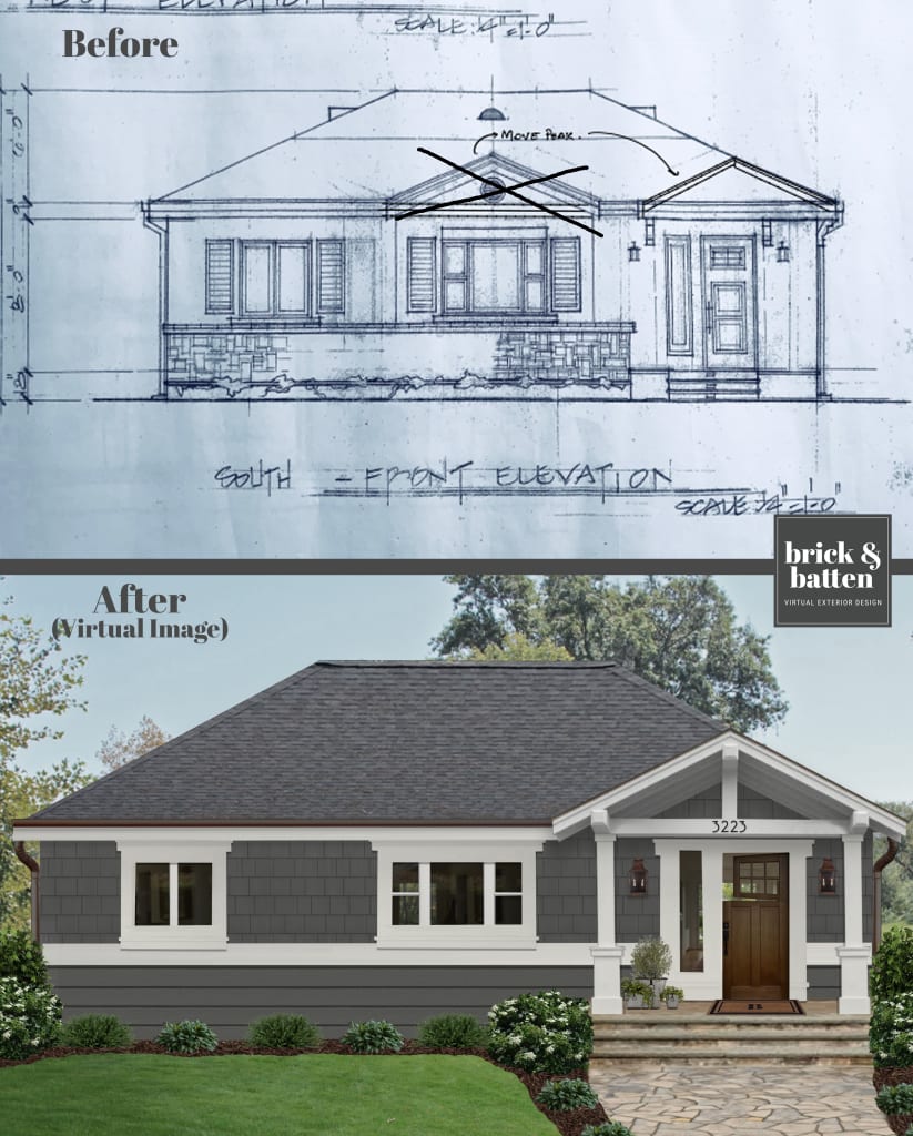 gray house