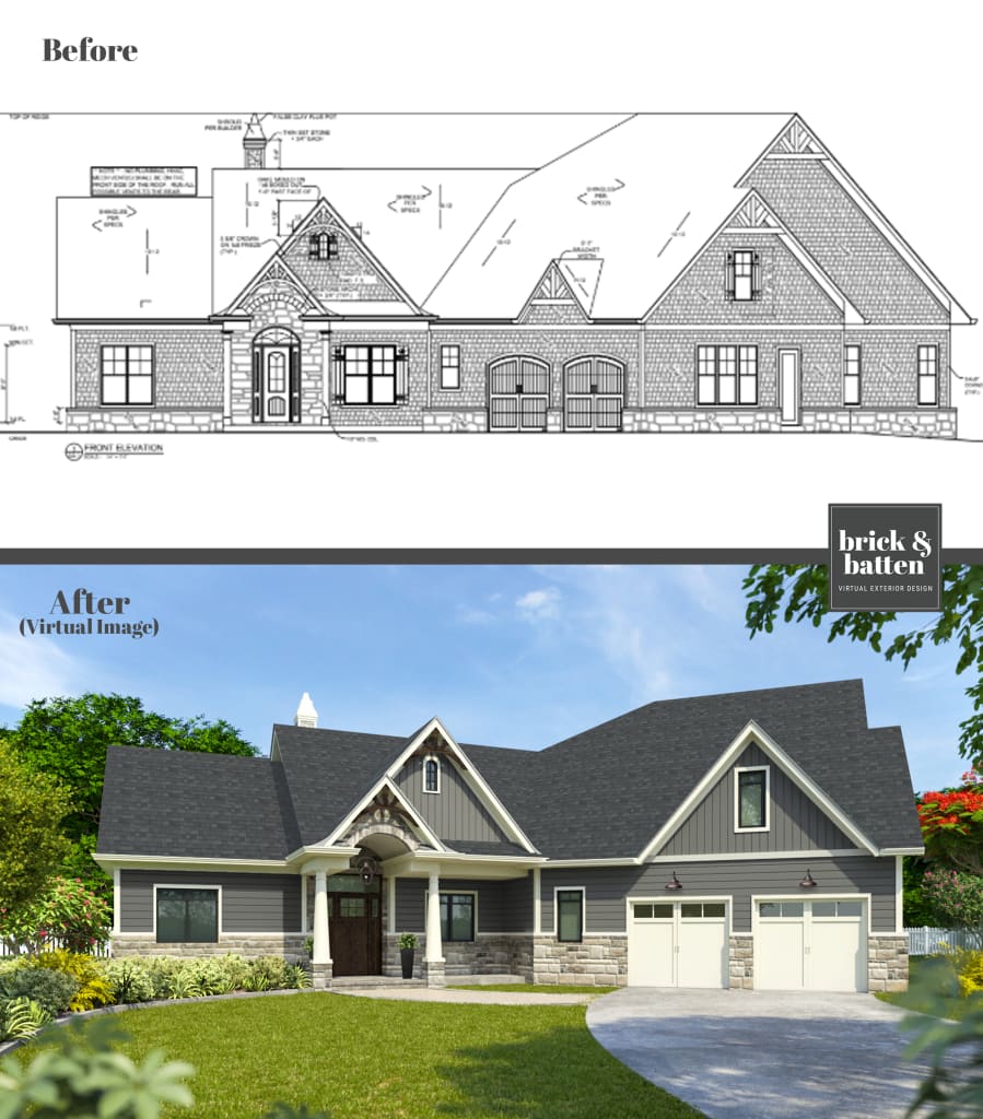 carriage garage on new build