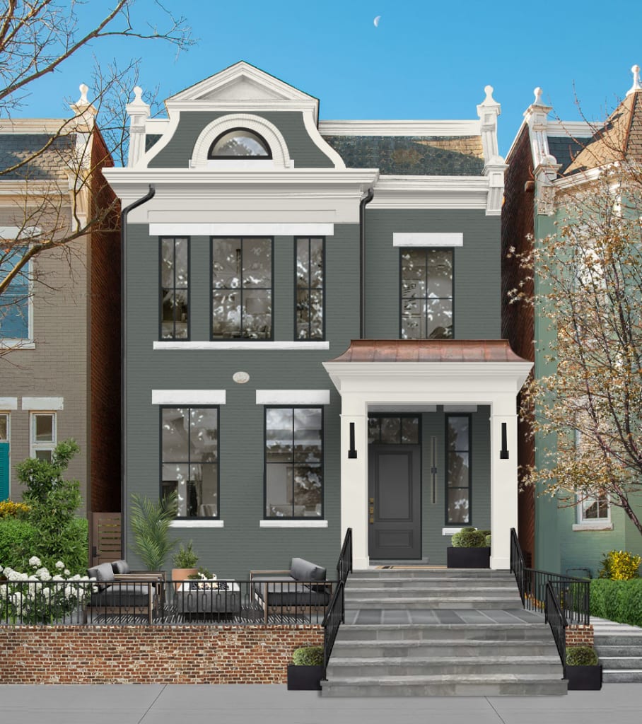An exterior rendering highlighting the benefits of working with real designers instead of ai home design - AI Exterior Design: Benefits of Human Expertise vs. AI Tools