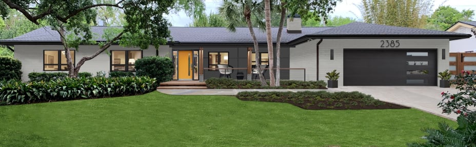 One Story Ranch Landscaping Ideas