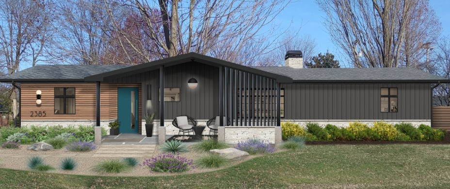 Modern Ranch Style House Conversion How To Add Craftsman Style To Your