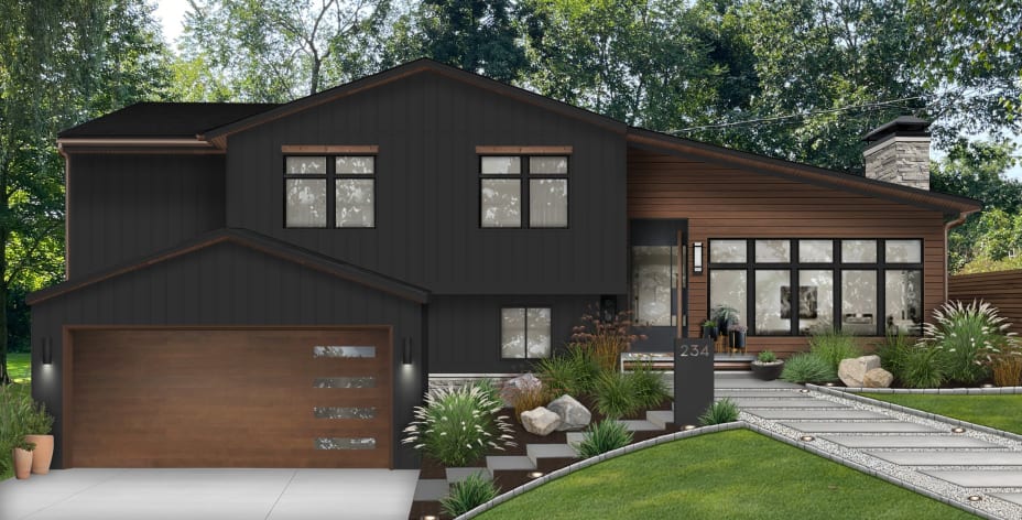 Shades of Black For A Modern & Sophisticated Home Exterior