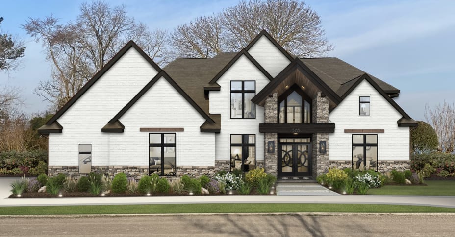 Stone Brick House Ideas