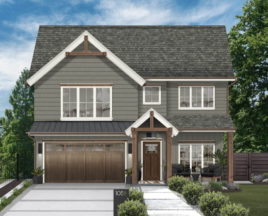 Gabel Examples Gable Front House