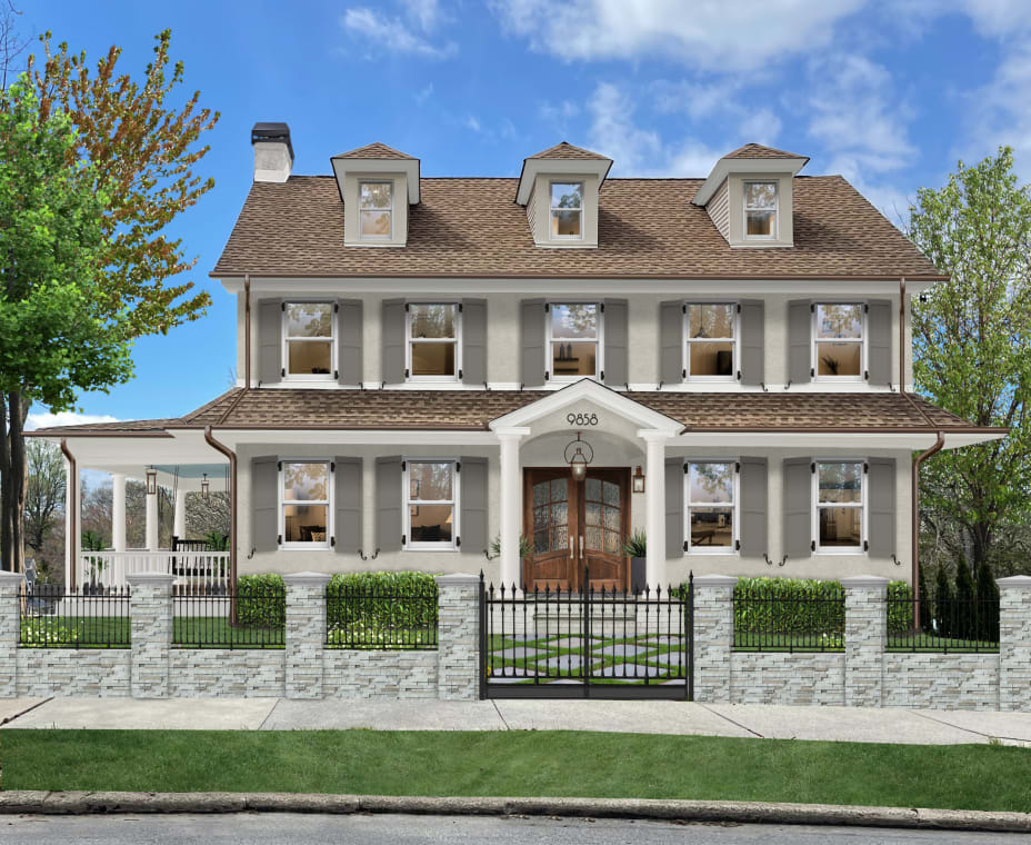 Farm Fence Ideas Front Yard