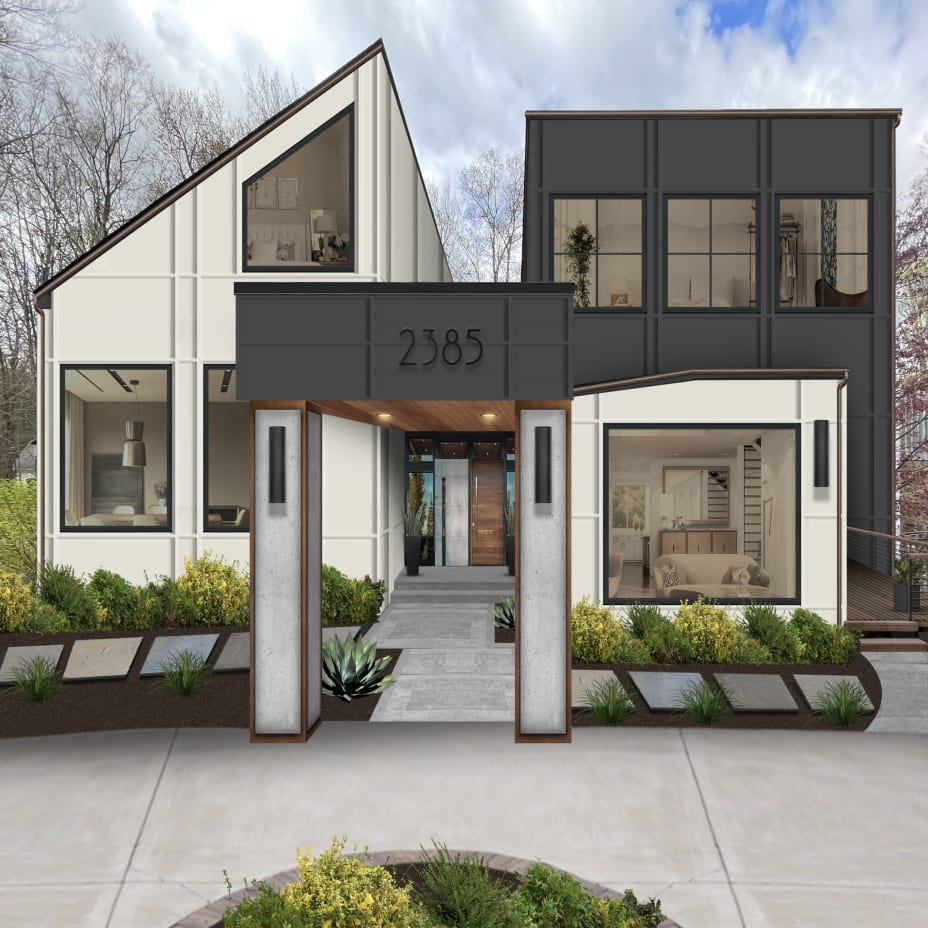 Blackish House sideA→ ←sideZ 18 Modern Black Houses That Will Make You Rethink Your