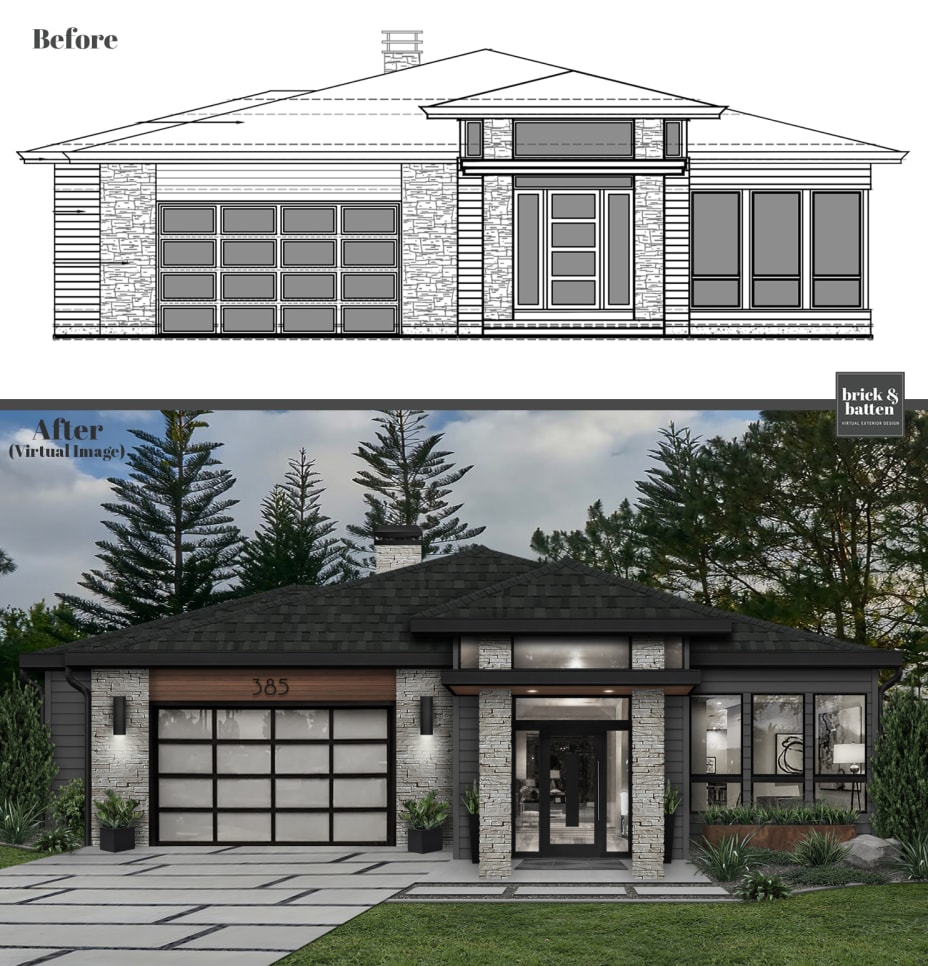 What Is A Front Elevation Drawing