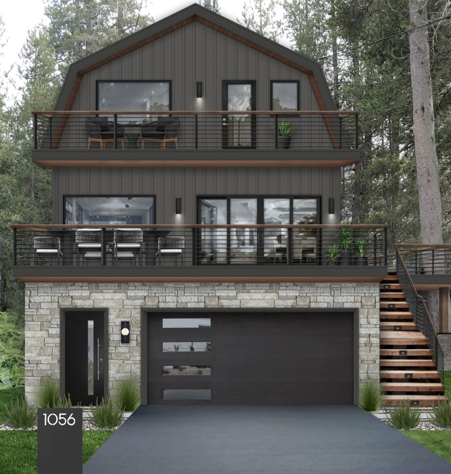 Garage Design Ideas to Elevate Your Home Exterior - brick\u0026batten, image size:928x976